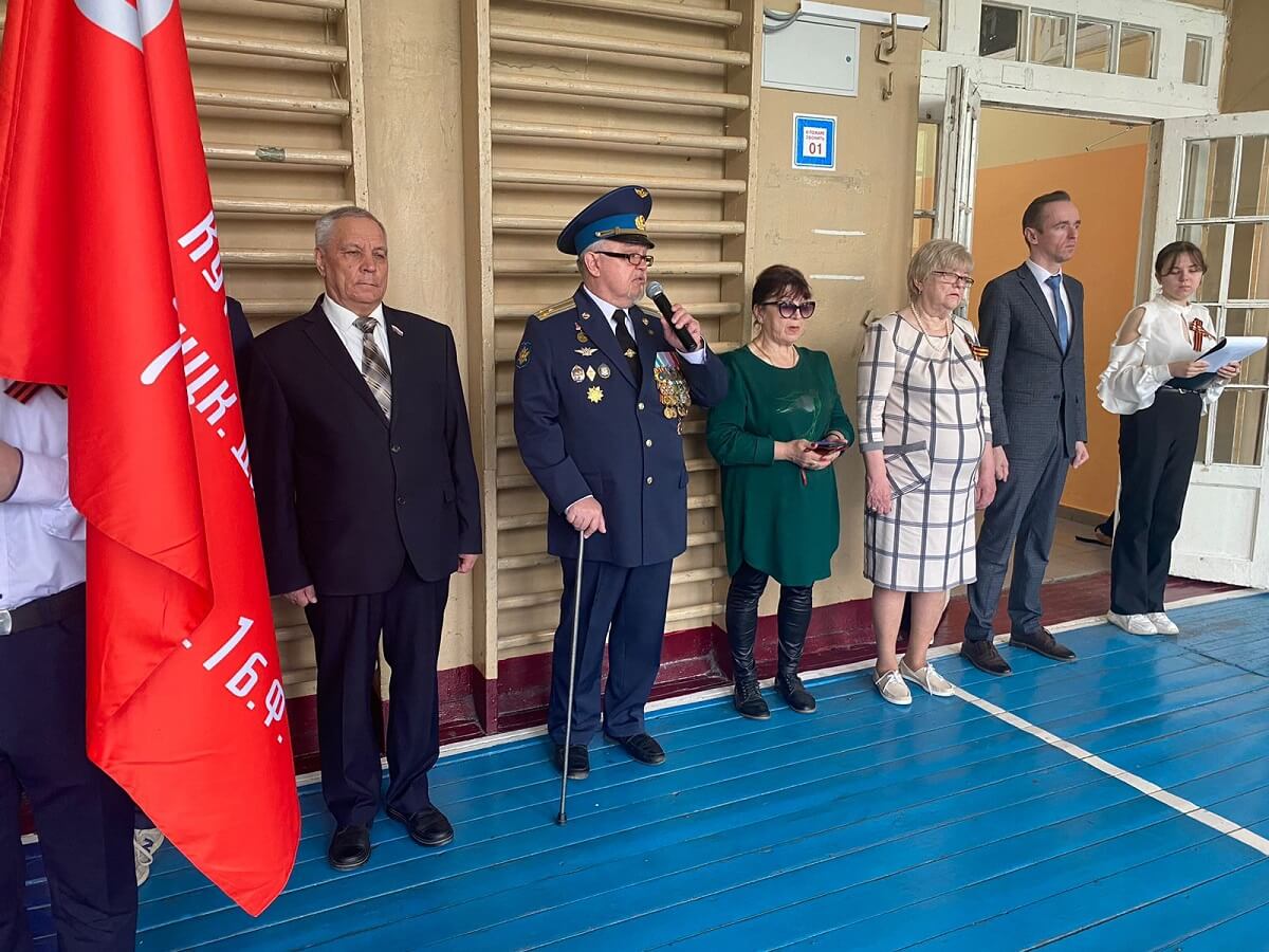 Знамя Победы в лицеях 